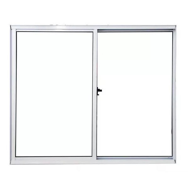 Vitrô 2 Folhas De Correr Aluminio Branco  1.00x1.50