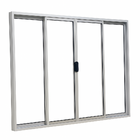 Vitrô 4 Folhas De Correr Aluminio Branco 1,00x1,50