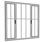 Vitrô 4 Folhas De Correr C/ Grade Total - Alumínio Brilhante