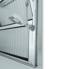 Vitro Basculante 60x40 Alumínio Vidro Canelado Janellot