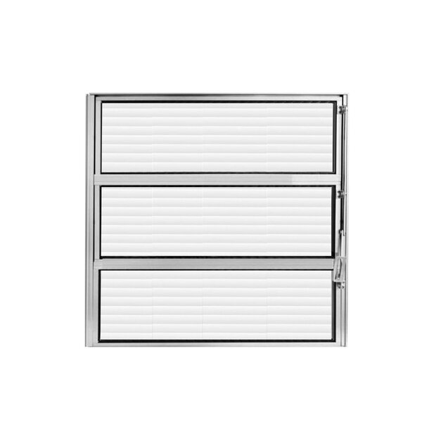 Vitrô Basculante Alumínio 60 X 60cm Vidro Horizontal Hale Bra