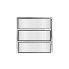 Vitro Basculante Alumínio Branco 60 (a) X 80 (l) - Hale