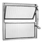 Vitrô Basculante Aluminio Brilhante 0.40x0.40