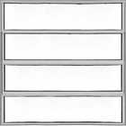 Vitrô Basculante Aluminio Brilhante 0.80x0.80