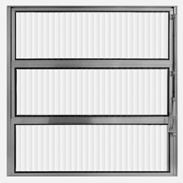 Vitro Basculante Alumínio Brilhante 60 (a) X 40 (l) - Hale