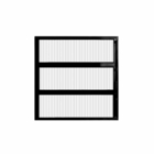 Vitro Basculante Alumínio Preto 60 (a) X 80 (l) - Hale