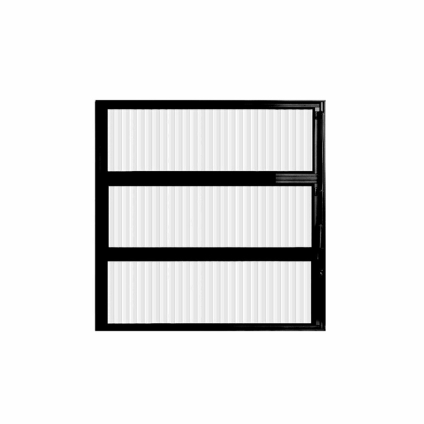 Vitro Basculante Alumínio Preto 60 (a) X 80 (l) - Hale