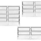 Vitro Basculante De Alumínio 2°seções Vidro Mini Boreal 0,60