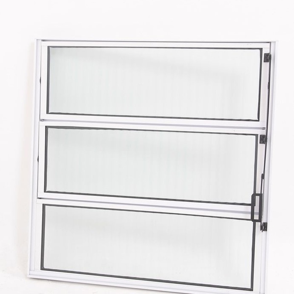 Vitro Basculante Em Aluminio Branco Medidas:40x1,00