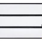 Vitro Basculante Em Alumínio Classic Preto - 50x50