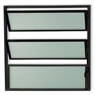 Vitro Basculante Em Alumínio Classic Preto - 60x60