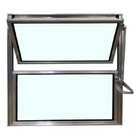 Vitrô Basculante Janela Banheiro Alumínio Vidro Boreal 40x40