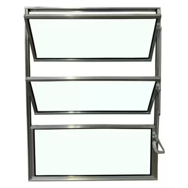 Vitrô Basculante Janela Banheiro Alumínio Vidro Boreal 60x40