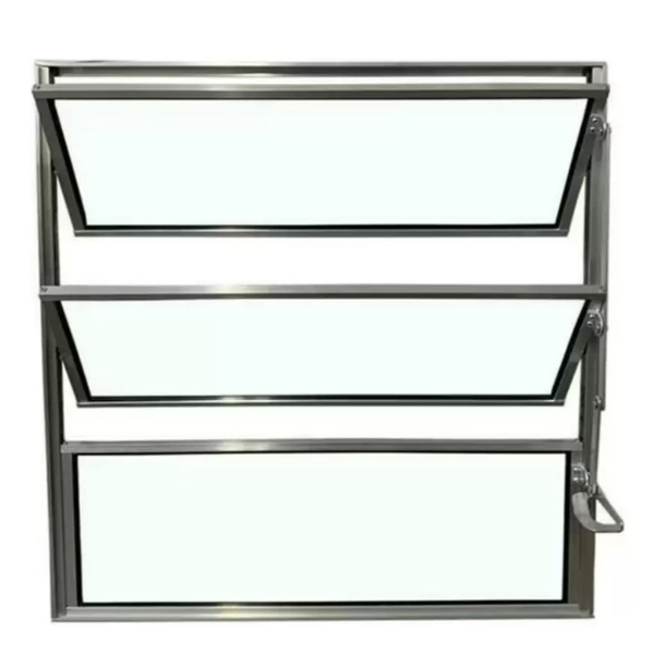 Vitrô Basculante Janela Banheiro Alumínio Vidro Boreal 60x60