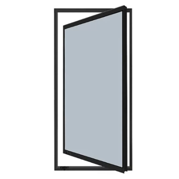 Vitro Capelinha Aluminio Preto 1.20xx0.60