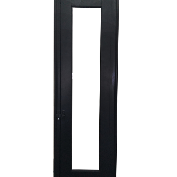 Vitro Capelinha Alumínio Preto Linha Veneza Medidas: 120 X 40