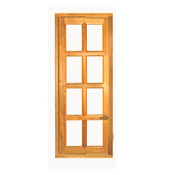 Vitrô Capelinha Quadriculado Reto Em Madeira Maciça Cedro Ara