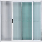 Vitro De Alumínio 2 Folhas 1,00 X 1,20 Com Grade Cor Branco L