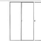 Vitro De Alumínio 2 Folhas 1,00 X 1,50 Sem Grade Cor Branco L