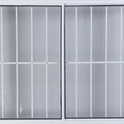 Vitro De Alumínio 2 Folhas 1,20 X 1,50 Com Grade Cor Branco L