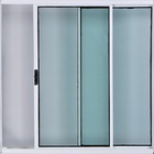 Vitro De Alumínio 2 Folhas 1,20 X 1,50 Sem Grade Cor Branco L