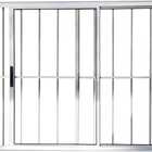 Vitro De Aluminio 2 Folhas Com Grade Linha Premium Brilhante