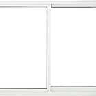 Vitro De Aluminio 2 Folhas Móveis Sem Grade Linha Premium Bra