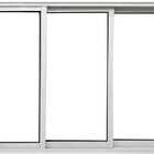 Vitro De Aluminio 3 Planos Móveis Sem Grade Linha Premium Bra