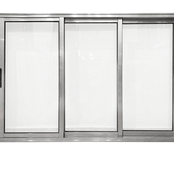 Vitro De Aluminio 3 Planos Móveis Sem Grade Linha Premium Bri