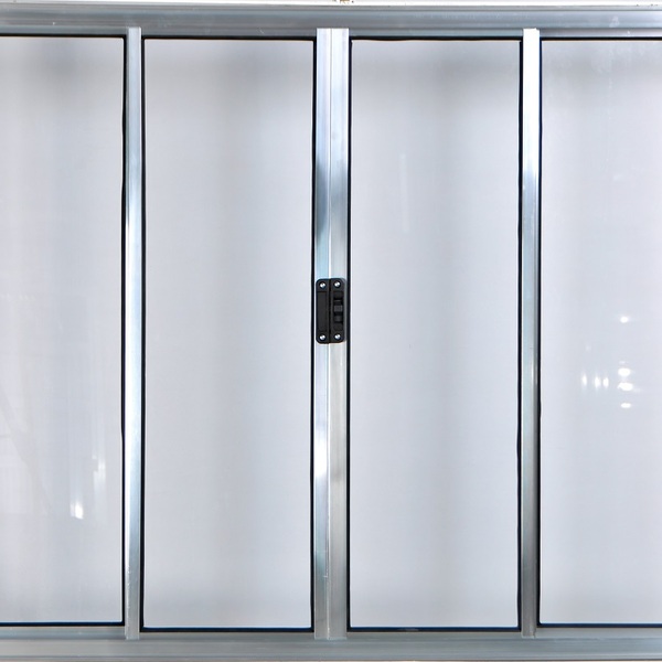 Vitro De Alumínio 4 Folhas 1,00 X 2,00 Sem Grade Cor Brilhant