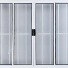 Vitro De Alumínio 4 Folhas 1,20 X 1,20 Com Grade Cor Branco L