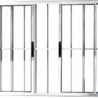 Vitro De Aluminio 4 Folhas Com Grade Linha Premium Brilhante