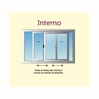 Vitro De Madeira Pivotante Cedro Arana Reta 1,20 X 0,45 Linha