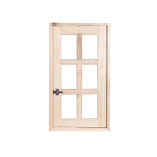 Vitro De Madeira Pivotante Padrão Cedro Com Guarnição 1,20 X