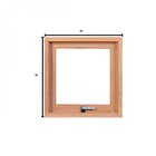 Vitrô Maxim Ar Liso 60cmx60cmx12cm Ve901 Esel