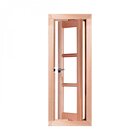 Vitrô Pivotante Quadriculado 100cmx30cmx12cm Ve961 Esel