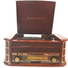 Vitrola Nostalgic Rock Goldship 12w Rms Radio AM/FM- CD Playe
