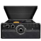 Vitrola Raveo Vanguard Ebony Bluetooth Disco Gravação Fita Ca