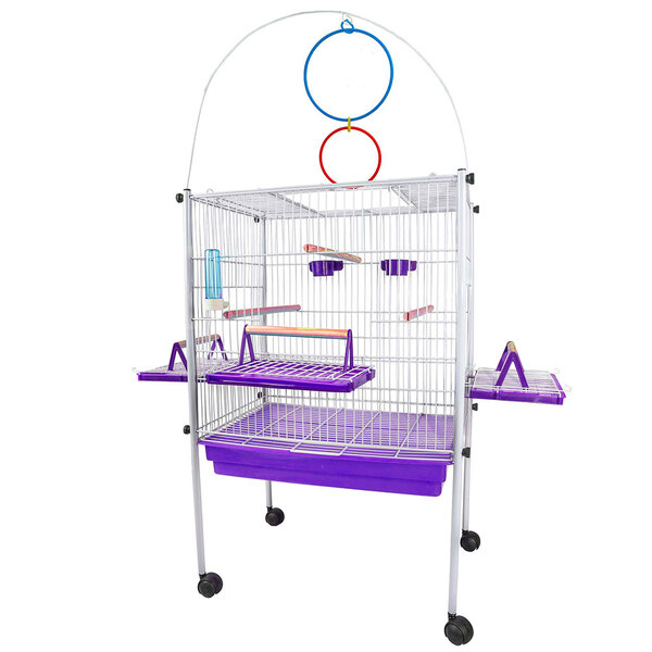 Viveiro Gaiola Para Calopsita/pássaros Com Comedouro Bebedour