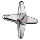 Volante C-23 Cruzeta Em Metal Cromado Império