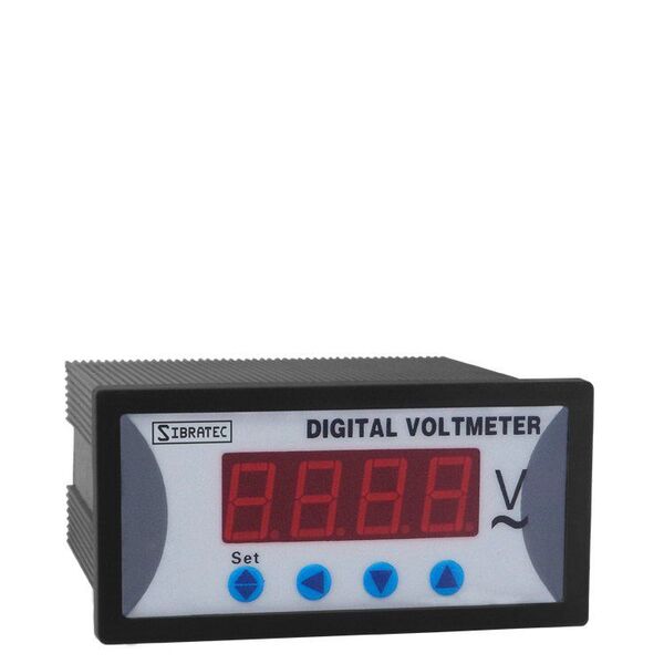 Voltímetro Digital 48x96mm Com Saída De Alarme 500vca