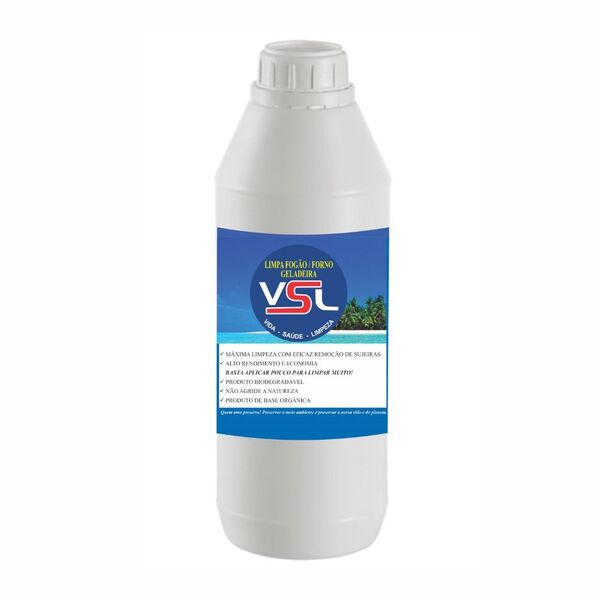 Vsl Limpa Fogão  Forno E Geladeira 1 Litro