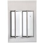 Walk In Cooler Gallant Congelados 2 Portas Vidro Com Piso Pai