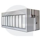 Walk in Cooler Gallant Resfriados 10 Portas Vidro sem Piso Pa