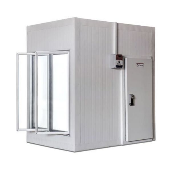 Walk in Cooler Gallant Resfriados 2 Portas Vidro com Piso Pai