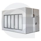 Walk in Cooler Gallant Resfriados 5 Portas Vidro sem Piso Pai