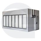 Walk in Cooler Gallant Resfriados 7 Portas Vidro com Piso Pai