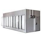 Walk in Cooler Gallant Resfriados 9 Portas Vidro sem Piso Pai