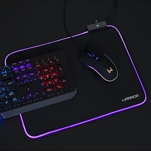 Warrior Cronos Mouse Pad Gamer Flexivel Rgb Multilaser - Ac333 | Leroy ...