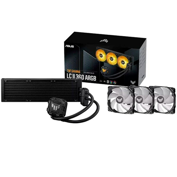 Water Cooler Asus Tuf Gaming Lc Ii 360mm Argb Preto - 90rc00m